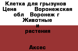 Клетка для грызунов › Цена ­ 600 - Воронежская обл., Воронеж г. Животные и растения » Аксесcуары и товары для животных   
